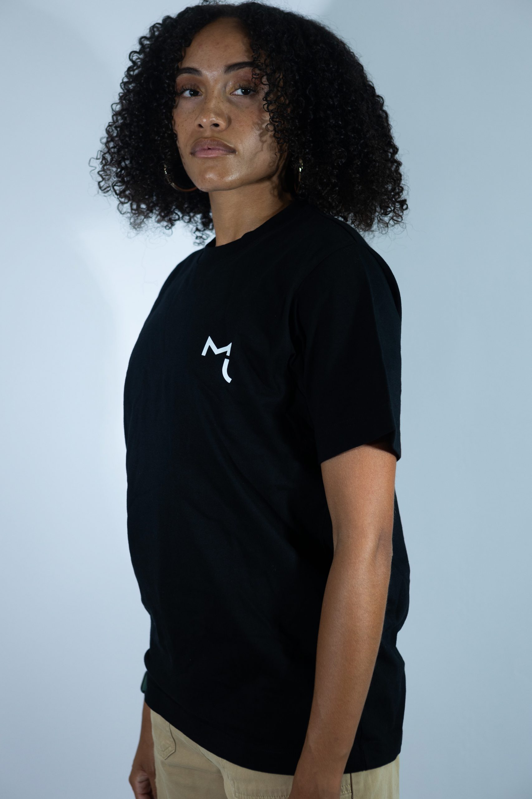 T shirts Flex Noir pour femmes Motif